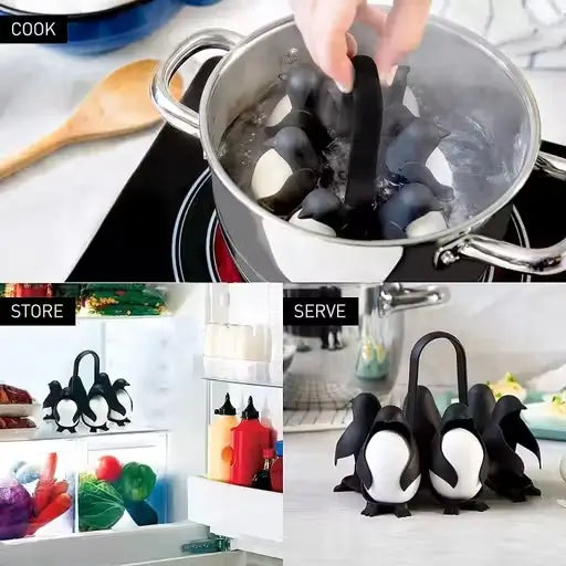 3 in 1 egg boiler storage and serving container