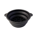 Black silicone bowl for skin care