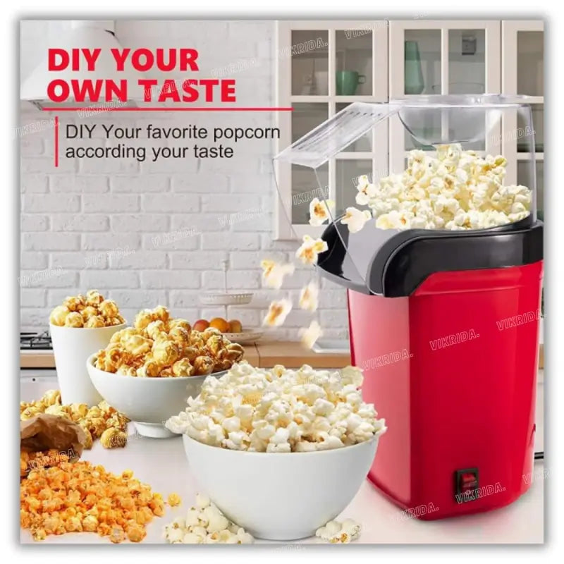 Compact popcorn maker for movie night snacks
