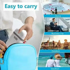 Compact soap storage box for travel and gym