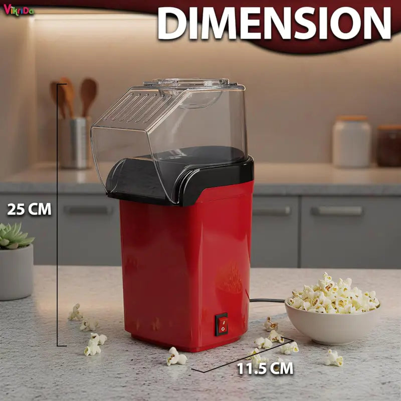 Easy to use popcorn popper for family snack time