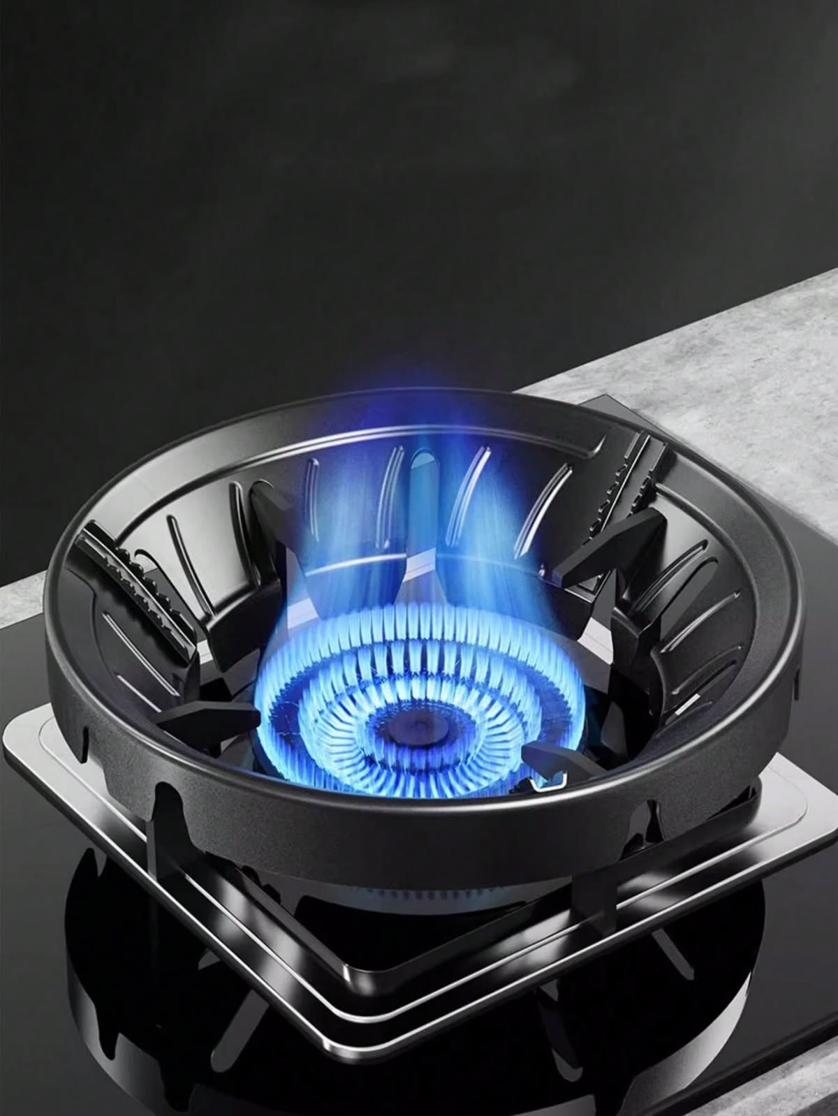 Gas saver burner stand for LPG stove