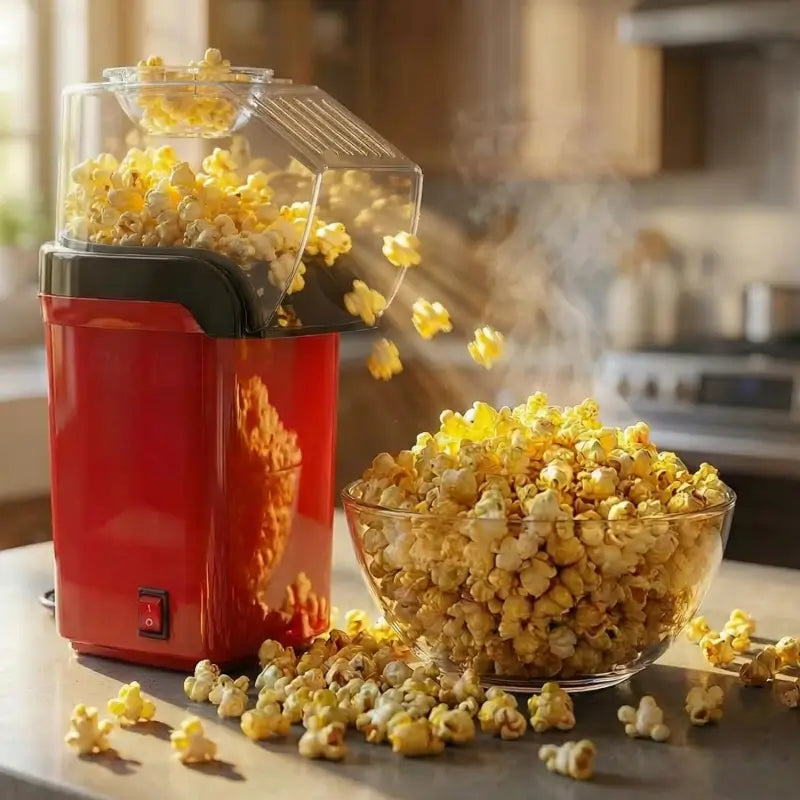 Healthy instant corn popper machine for kitchen