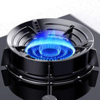 Heat concentrating burner stand for faster cooking