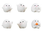 Kawaii ghost showpiece set for car interior