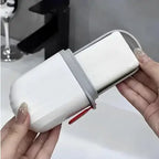 Leakproof soap storage box for luggage and gym bags