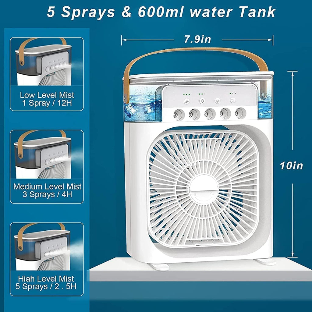 Mini AC cooler fan for small room cooling