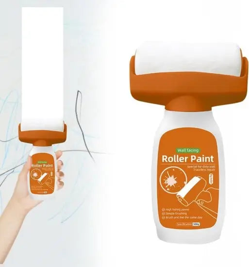 Paint wall repair roller for wall touch up
