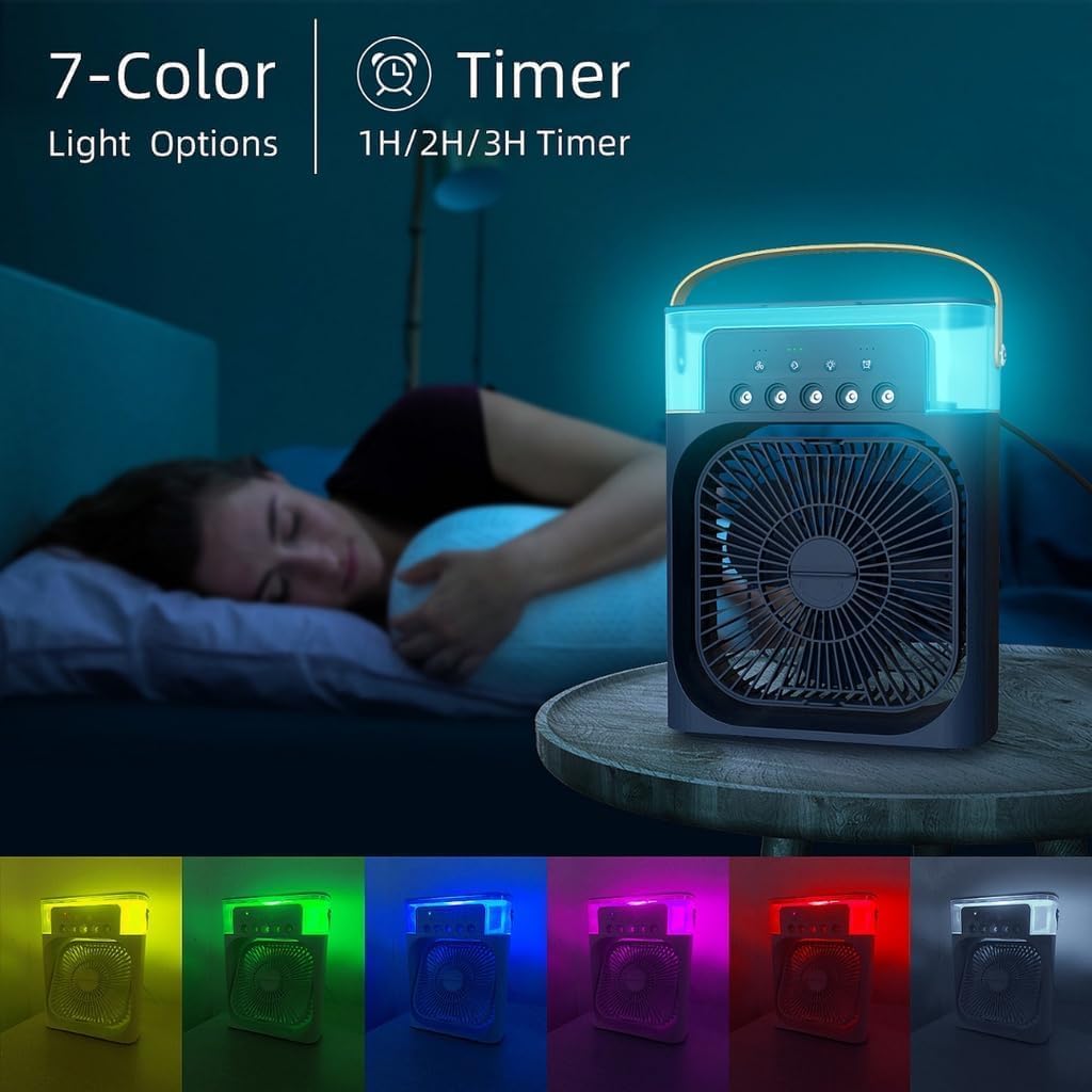 Personal desktop cooling fan for office and bedroom