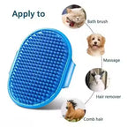 Pet shampoo brush and hair remover grooming kit