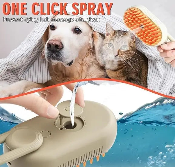 Reusable pet grooming and fur cleaning combo kit