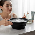 Reusable silicone ice facial bowl for skincare
