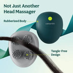 Silicone scalp massage brush for relaxation