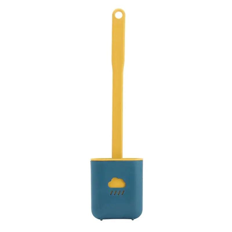 Soft TPR bathroom toilet brush for deep cleaning