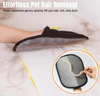Steam pet grooming brush for dog and cat hair removal