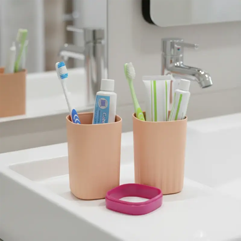 Travel toothbrush and toothpaste organizer case