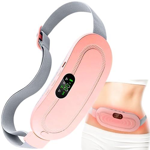 Wearable heating belt for cramps and lower back pain