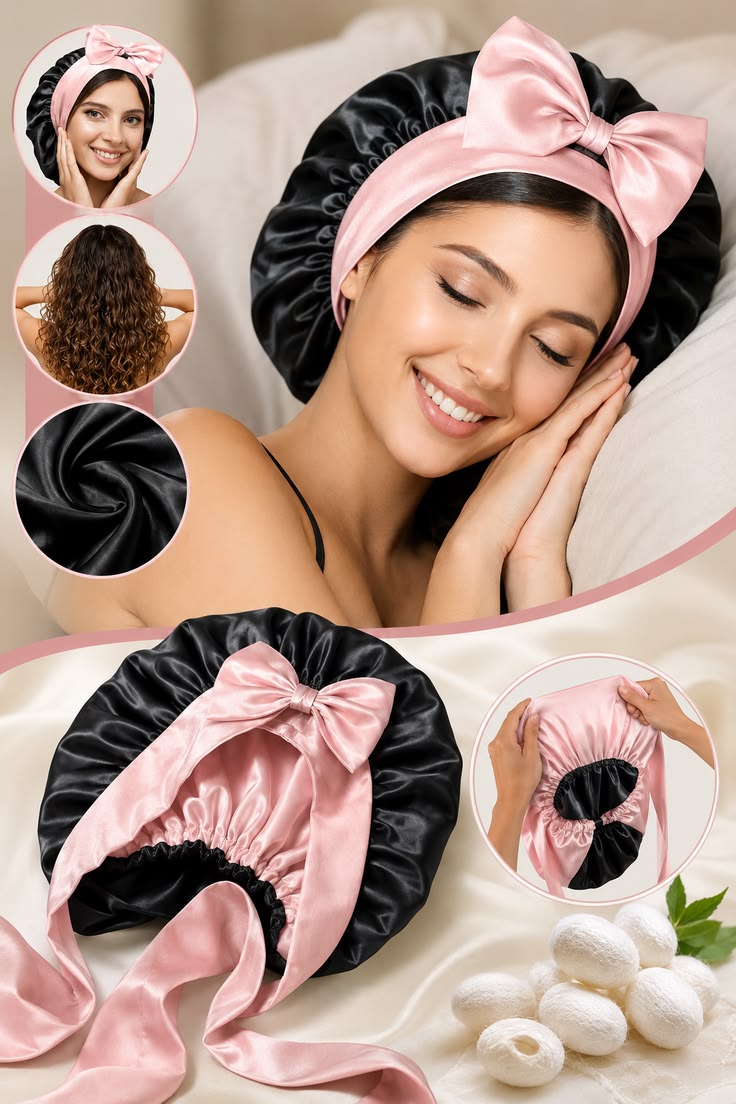 Anti Frizz Night Hair Cover