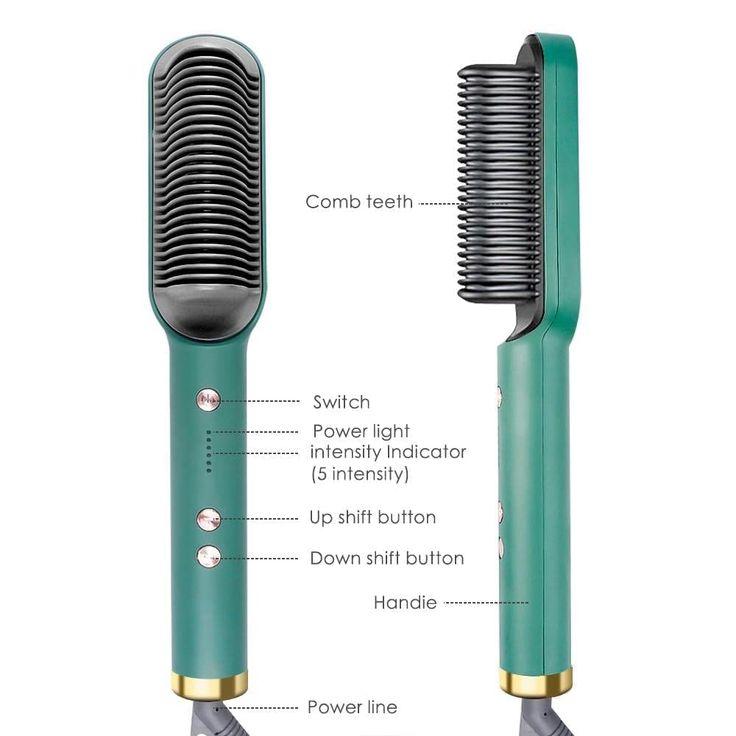Electric Hair Straightener Brush